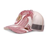 Djinns Hft Cap Ma Motif Baseball Chapeau de Maille Trucker Logo Écusson en Cuir