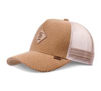 Djinns - Waffle Cord (beige) - Casquette trucker en maille filet, beige, taille unique