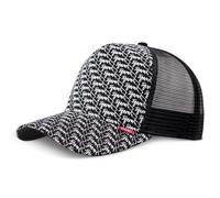 Djinns Hft Casquette Partout Trucker Cap Blanc Noir Maille Bonnet Été Logo