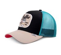 Djinns Casquette Trucker HFT Food Coffee Noir/Turquoise – Taille unique