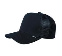 Djinns HFT Rib Stop Trucker Cap Noir Meshcap Rip Kappe Basic Mütze Schwarz OSFM