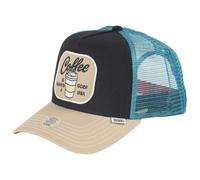 Djinns HFT Trucker Cap Food Coffee Black/Turquoise - One-Size