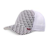 Djinns ® HFT Trucker Mesh Cap Glen Check Tweed Lin Éponge Bulles Rip Chapeaux
