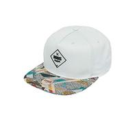 Djinns Homme Casquettes/Casquette Snapback & Strapback Rubber Aztek Blanc Réglable