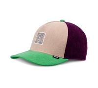Djinns Lazy Cord - Casquette trucker en maille, Kaki/vert/vin, taille unique