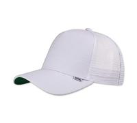 Djinns Lazy Piquet White HFT Trucker Cap - One-Size