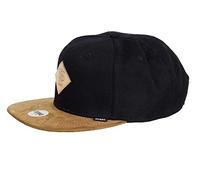 Djinns Light Canvas 6 Panel Snapback Cap with Exclusive Capspin Pin One Size Adjustable in Black
