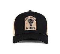 Djinns Rebellion Black Beige HFT Trucker Cap - One-Size
