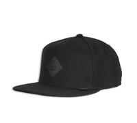 Djinns Snapback 6 Panel Casquette Monochrome Noir Basecap Plate