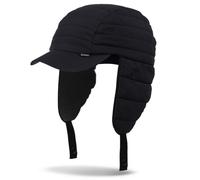 Djinns Trap Hat Puffy Nylon Noir Trapper Hat Unisexe Bonnet D'Hiver Neuf