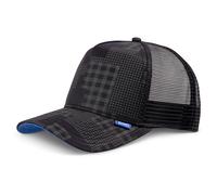 Djinns Trucker Cap Hft Camou Noir Haut Ajusté Maille Capuchon Pixcel Chapeau