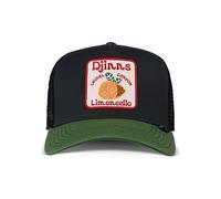 Djinns Trucker HFT Food Limoncello Casquette Olive/Gris, Vert olive/Gris, taille unique