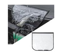 DJJNHF 2 Pièces Couvercle Étanche pour Port Chargeur Électrique pour Hyundai IONIQ 5 Standard Range Electric 2024 -, Transparente Protection Contre la Pluie Magnétique