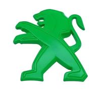 DJJNHF 3D Autocollants Emblèmes Voiture pour Peugeot Traveler L2 2024 - Minivan, Autocollants Logo Métalliques, Voiture Styling Accessoires,Green