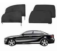 DJJNHF 4 Pièces Pare Soleil Voiture Bébé pour Dacia Spring 2022-, Bloquer Les Rayons UV Anti Moustiquaire pour Plupart des Voitures,Car