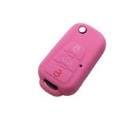 DJJNHF Coque Clé de Voiture pour MG Marvel R 2021 2022 2023 2024, Accessoire Clef de Voiture, Étui de Protection pour Clé de Silicone Souple,A-Pink
