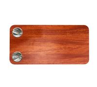 DJJYCTNM 80X40cm Plateau de Table pour Camping-Car, Plateau de Table Rectangulaire avec 2 Porte-gobelets pour Caravane Camping-Car RV(Red)