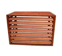 DJJYCTNM Cache Climatiseur Exterieur Aluminium, Couvertures de Climatisation pour Unités Extérieures, Couverture de Protection de Condensateur Extérieur, Support de Fleur D'enceinte de Poubelle (Colo