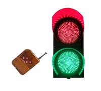 DJJYCTNM Feu Tricolore 200 MM (8 Pouces), Feu Tricolore Télécommande, Feu D'arrêt et de Marche Rouge/Vert, Feu Stop Industriel a Led, Voyant D'avertissement