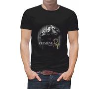 DJMH T-Shirt Personnalisé Chanteuse Chimene badi Chante Piaf Concert Tour 100% Coton N471 (Blanc, L)
