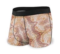 DJNGN Boxer Homme Yeux Marbré Braguette Avant avec Poche sous-Vêtements