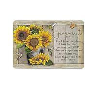 DJNGN I Know The Plans I Have for You Retro Tin Sign Metal Poster Vintage Sign Plate Coffee Bar Home Outdoor Decor Kitchen Iron Painting Cafe Club Man Cave Wall Plaque