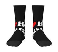 DJNGN I Love Milfs Girls Boys Crew Chaussettes Chaussettes athlétiques confortables Toddler Child Anti Skid Slipper Compression Sock