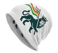DJNGN Reggae Rasta Drapeau Lion Bonnet Chimio Chapeau Cancer Chapeaux Tricotés Chapeaux Baggy Slouchy Écharpe Cap pour Adultes Femmes Hommes