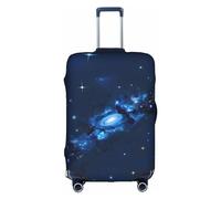 DJnni Company Housse de protection pour valise de voyage Motif tracteurs agricoles 45,7 à 81,3 cm, Motif galaxie bleue, M