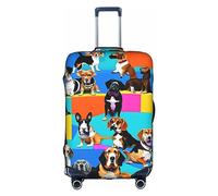 DJnni Corgi Housse de protection pour boîte de voyage Motif floral 45,7 à 81,3 cm, Beagle Patterns, S