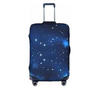 DJnni Corgi Housse de protection pour boîte de voyage Motif floral 45,7 à 81,3 cm, Motif étoiles brillantes bleues, M