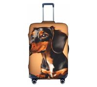 DJnni Flops Chaussons Art Sandales Housse de protection pour valise 45,7 à 81,3 cm, Chien teckel., M