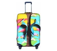 DJnni Flops Chaussons Art Sandales Housse de protection pour valise 45,7 à 81,3 cm, Tongs Sandales Art, S