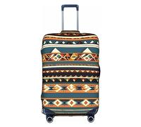 DJnni Housse de protection pour boîte de voyage amérindienne, housse de valise, housse de bagage de voyage, protection de valise pour 45,7 à 81,3 cm, Motif amérindien, S