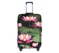 DJnni Housse de protection pour boîte de voyage asiatique Lotu's Flower - Housse de protection pour valise de 45,7 à 81,3 cm, Fleur asiatique Lotu, M