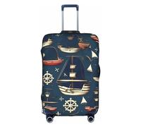 DJnni Housse de protection pour boîte de voyage avec boules de pickleball de 45,7 à 81,3 cm, Thème nautique pirate, S