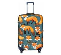 DJnni Housse de protection pour boîte de voyage Monarch Butterflies - Pour valise de 45,7 à 81,3 cm, De nombreux renards, L