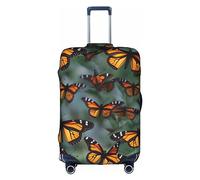 DJnni Housse de protection pour boîte de voyage Monarch Butterflies - Pour valise de 45,7 à 81,3 cm, Papillons monarques., XL
