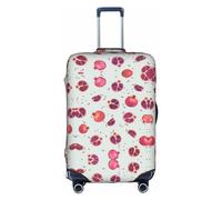 DJnni Housse de protection pour valise de voyage avec fleurs de dessin animé Poméraniens de 45,7 à 81,3 cm, Motif grenade., M