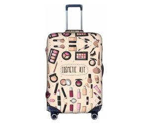 DJnni Housse de protection pour valise de voyage avec hibou, lapin, oiseaux, renard, 45,7 à 81,3 cm, Modern Girl Cosmétique, S