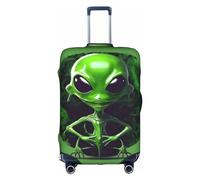 DJnni Housse de protection pour valise, valise de 45,7 à 81,3 cm, Vert alien, L