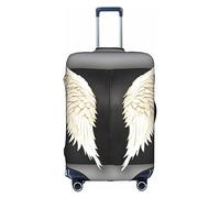 DJnni Housse de protection standard pour boîte de voyage avec drapeau de l'Arizona, housse de valise, housse de protection pour valise de 45,7 à 81,3 cm, Plumes d'ange, M