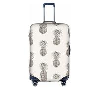 DJnni Lot de 2 housses de protection pour boîte de voyage, housse de valise, housse de protection pour valise de 45,7 à 81,3 cm, Joli ananas., L