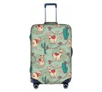 DJnni Lot de 2 housses de protection pour boîte de voyage, housse de valise, housse de protection pour valise de 45,7 à 81,3 cm, Lamas, M