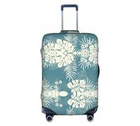 DJnni Lot de 2 housses de protection pour boîte de voyage, housse de valise, housse de protection pour valise de 45,7 à 81,3 cm, Feuilles mignonnes de luxe, XL