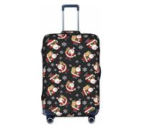 DJnni Lot de 2 housses de protection pour boîte de voyage, housse de valise, housse de protection pour valise de 45,7 à 81,3 cm, Joyeux Noël, XL