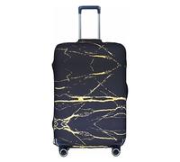 DJnni Lot de 2 housses de protection pour boîte de voyage, housse de valise, housse de protection pour valise de 45,7 à 81,3 cm, Marbre. (2), S