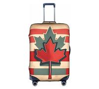 DJnni Sharks Housse de protection nautique pour valise de voyage 45,7 à 81,3 cm, Motif drapeau du Canada rétro, L