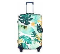 DJnni Sharks Housse de protection nautique pour valise de voyage 45,7 à 81,3 cm, Paysage végétal de plage, M