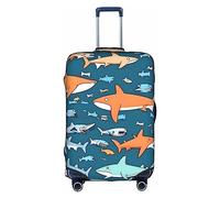 DJnni Sharks Housse de protection nautique pour valise de voyage 45,7 à 81,3 cm, Selachimorph, S